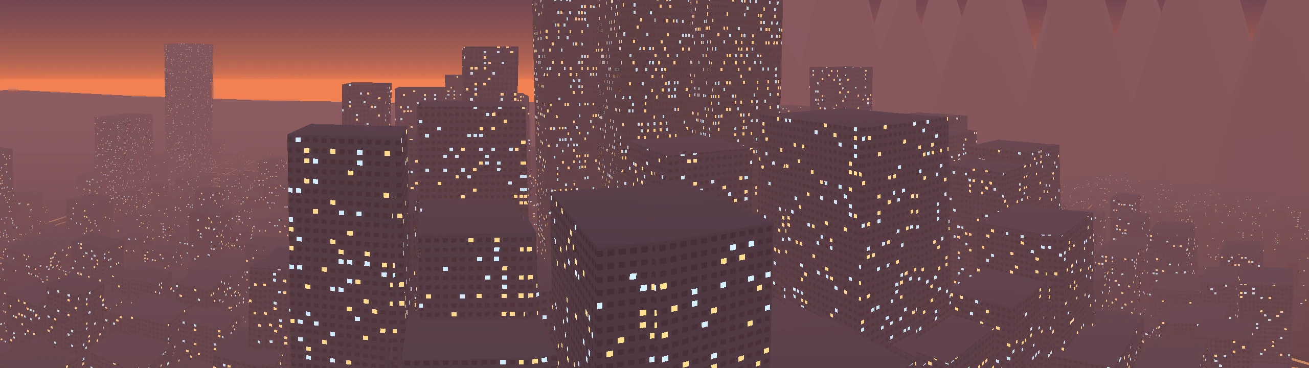 Babel panorama, dusk