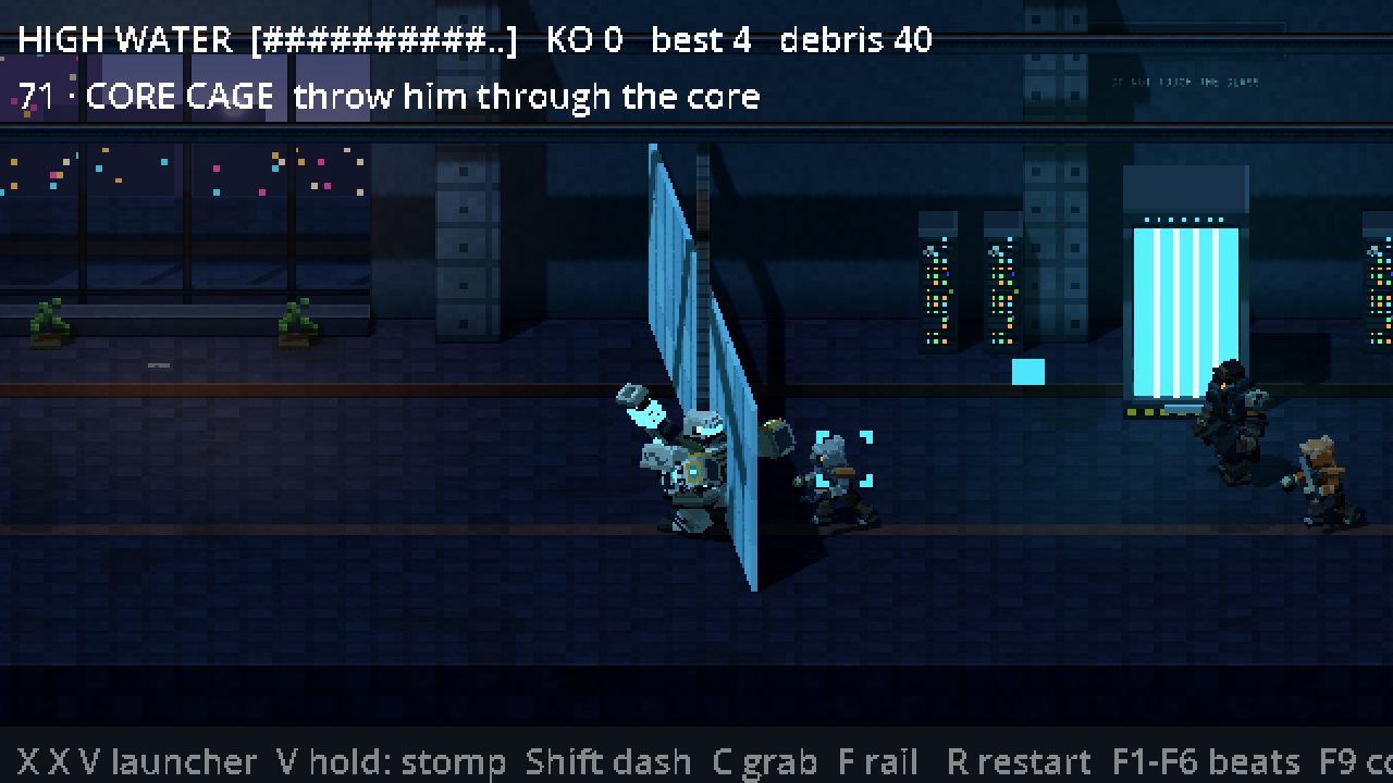 Floor 71 core cage