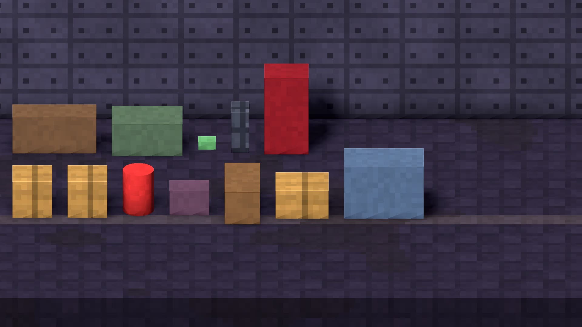 Placeholder boxes