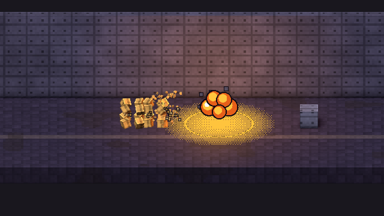 Crates and drum breaking